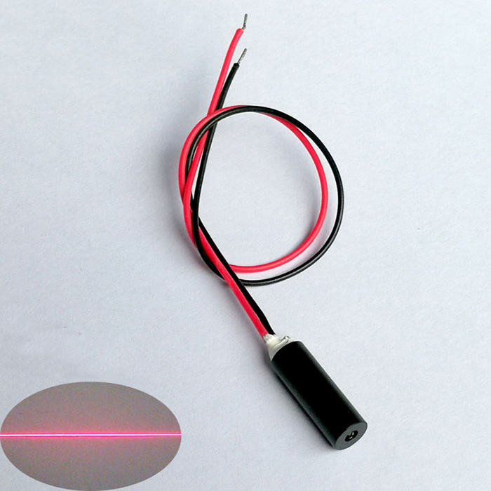 Small Size 650nm 5mW 레이저 모듈 라인 Red Marking Instrument Φ5×15mm Φ5×10mm